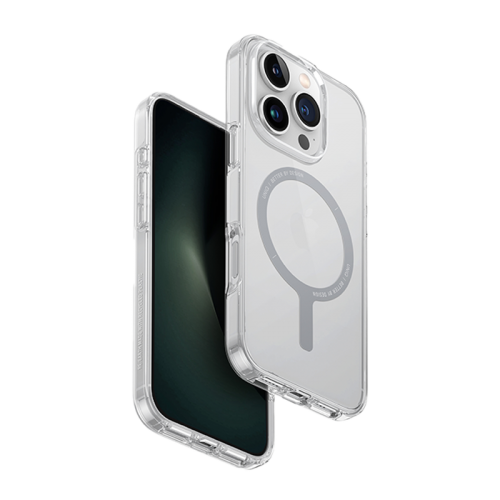 UNIQ HYBRID IPHONE 16 PRO (2024) 6.9 MAGCLICK CHARGING CLARIO (ECO) - LUCENT (CLEAR)