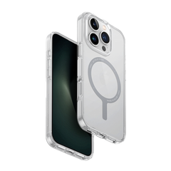 UNIQ HYBRID IPHONE 16 PRO (2024) 6.9 MAGCLICK CHARGING CLARIO (ECO) - LUCENT (CLEAR)