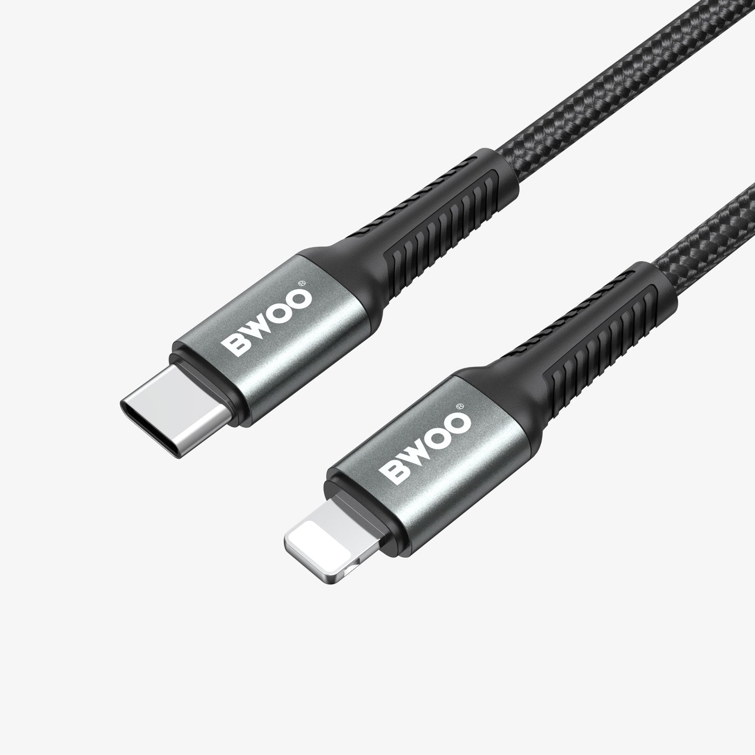 TYPE-C TO LIGHTNING FAST CHARGING DATA CABLE 3M BLACK