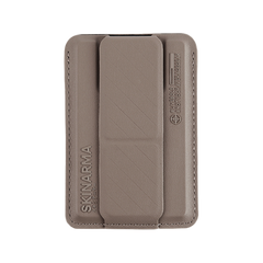 SKINARMA MAG-CHARGE CARD HOLDER WITH GRIP STAND KADO CHAMPAGNE