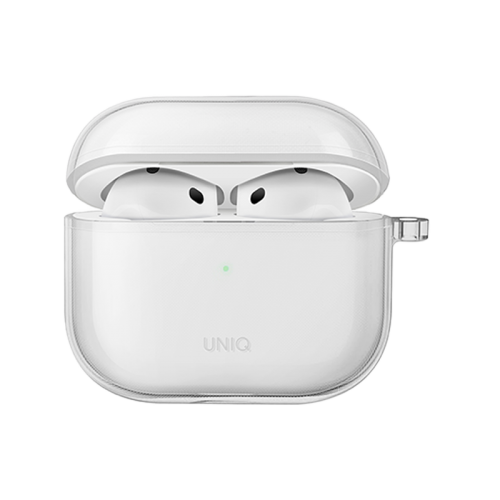 UNIQ GLASE AIRPODS PRO 4TH GEN (2024) HANG CASE - GLOSSY CLEAR (CLEAR)