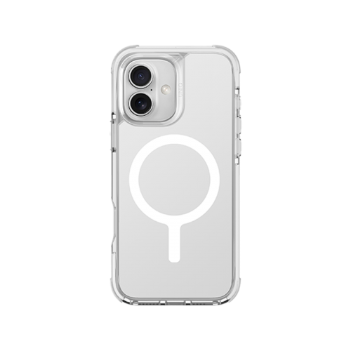 UNIQ HYBRID IPHONE 16 (2024) 6.1 MAGCLICK CHARGING COMBAT (LUMINOUS) - LUME-WHITE