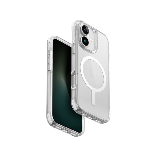 UNIQ HYBRID IPHONE 16 (2024) 6.7 MAGCLICK CHARGING COMBAT (LUMINOUS) - LUME-WHITE