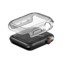 UNIQ GARDE HYBRID WATCH CASE WITH SCREEN PROTECTION 42MM -  SMOKE