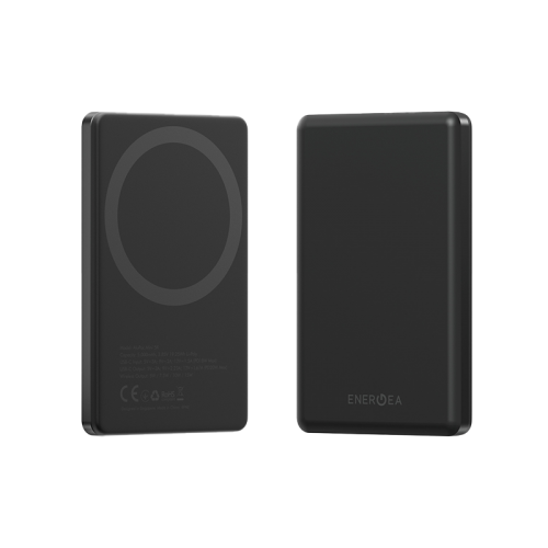 ENERGEA ALUPAC MINI,  5000MAH MINI ALUMINIUM MAGSAFE COMPATIBLE POWER BANK - GUN