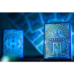 Peacocks Playing Cards