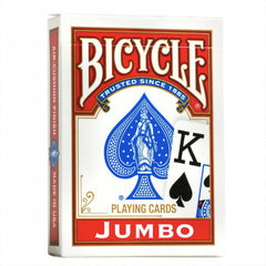 Bicycle Cards Jumbo Face red