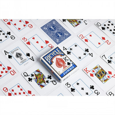 Bicycle Cards Jumbo Face blue