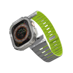 SKINARMA MAGNETIC APPLE WATCH STRAP GEMINI + WATCH CASE ATOM - 49 MM NITE GLOW EDITION