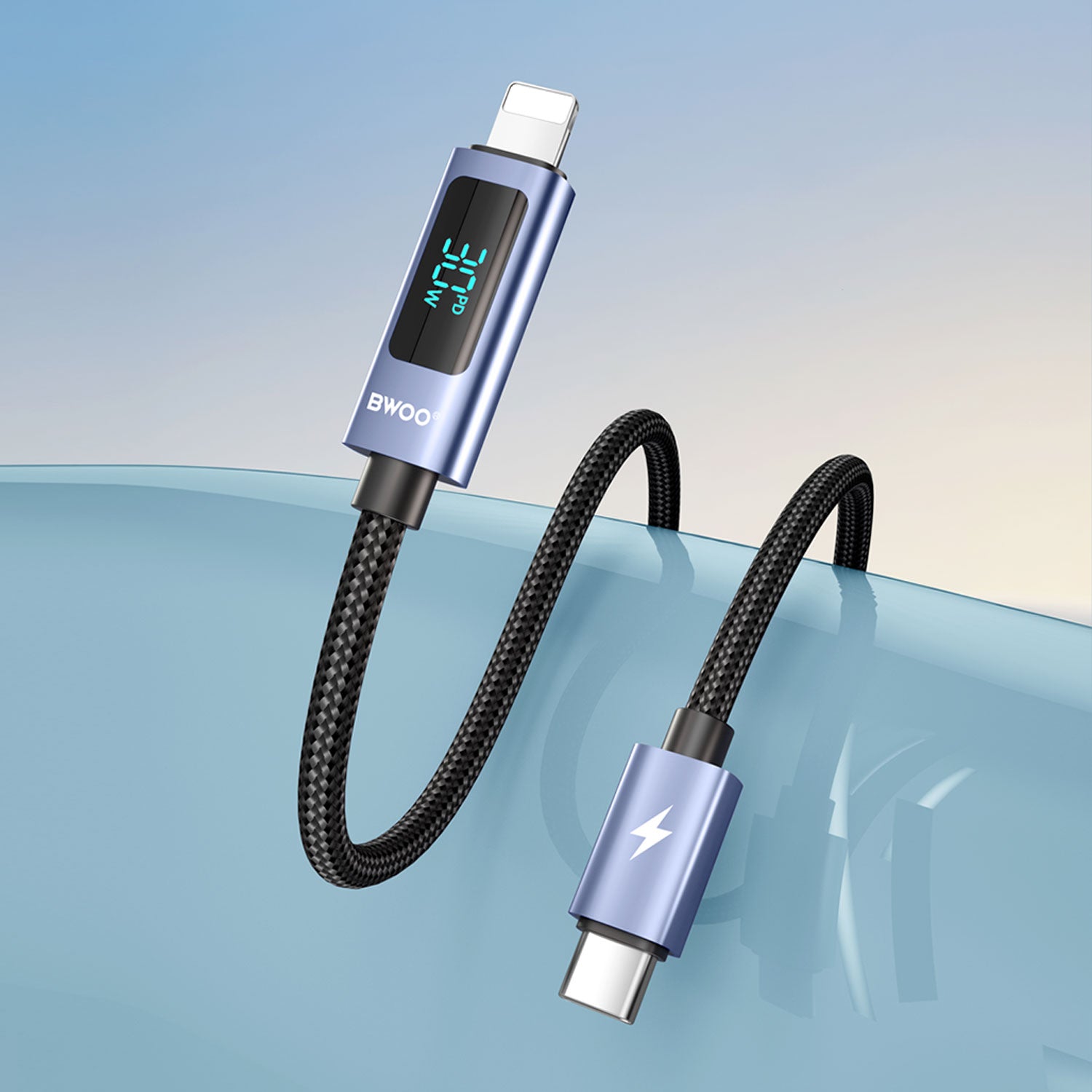 TYPE-C TO LIGHTNING FAST CHARGING DATA CABLE