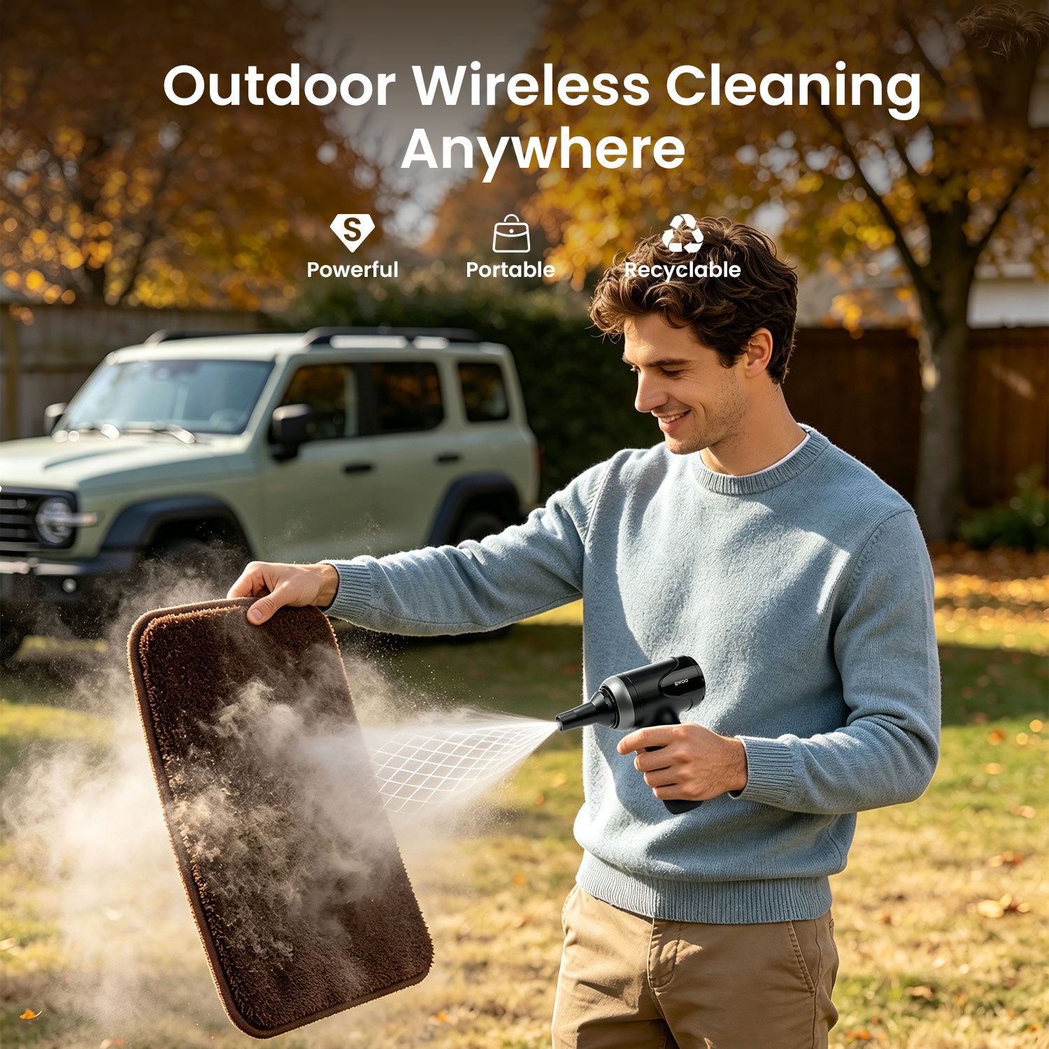 MULTI-FUNCTIONAL HANDHELD
CAR VACUUM CLEANER
