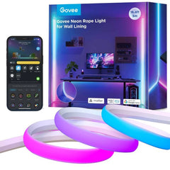 Govee 5M Neon Rope Light for Wall Lining - H66412D1