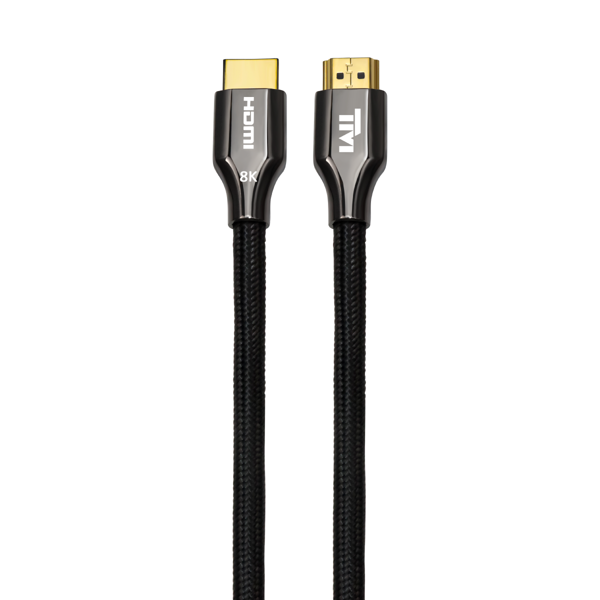 TwistedMinds Zinc Alloy 8k HDMI Cable Braided Custom 8K/60Hz, 4K/120Hz/60Hz, Bandwidth 48Gbps - 5 M