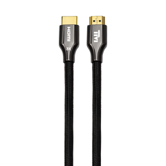 TwistedMinds Zinc Alloy 8k HDMI Cable Braided Custom 8K/60Hz, 4K/120Hz/60Hz, Bandwidth 48Gbps - 5 M