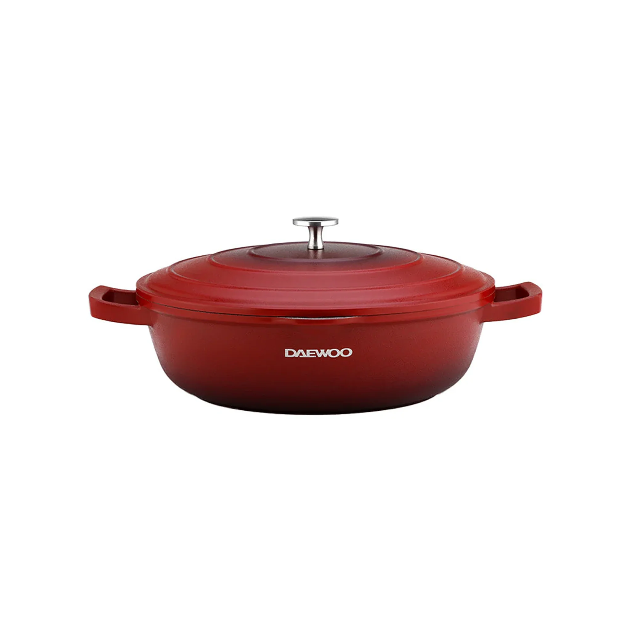 Daewoo 28cm Shallow Granite Casserole with Lid - DCT SS28