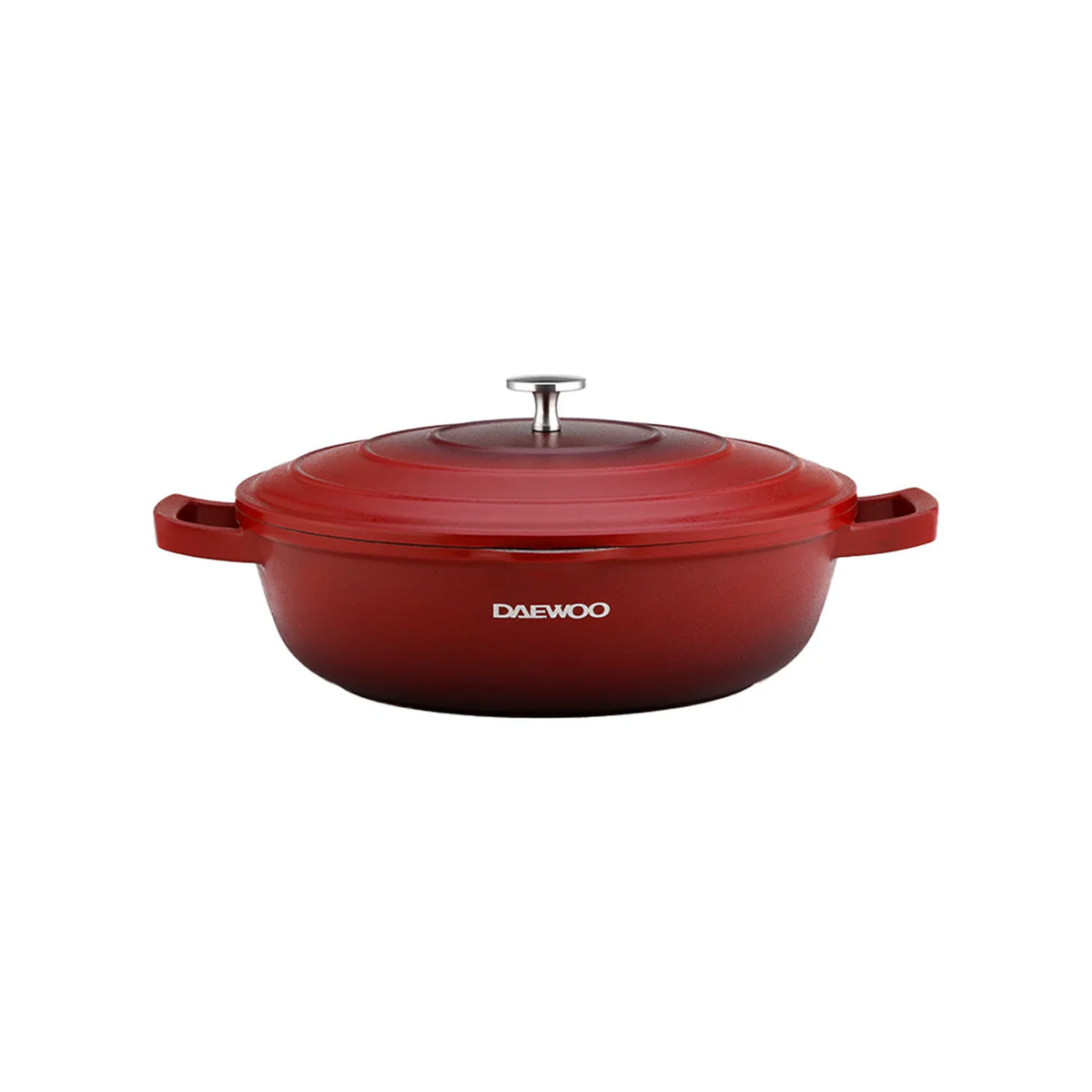 Daewoo 28cm Shallow Granite Casserole with Lid - DCT SS28
