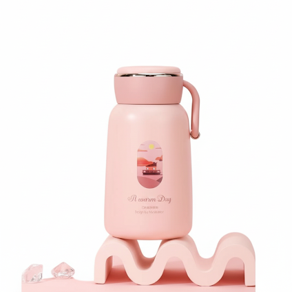D.kadi KD5159PK Vacumm Bottle 300ML-Pink