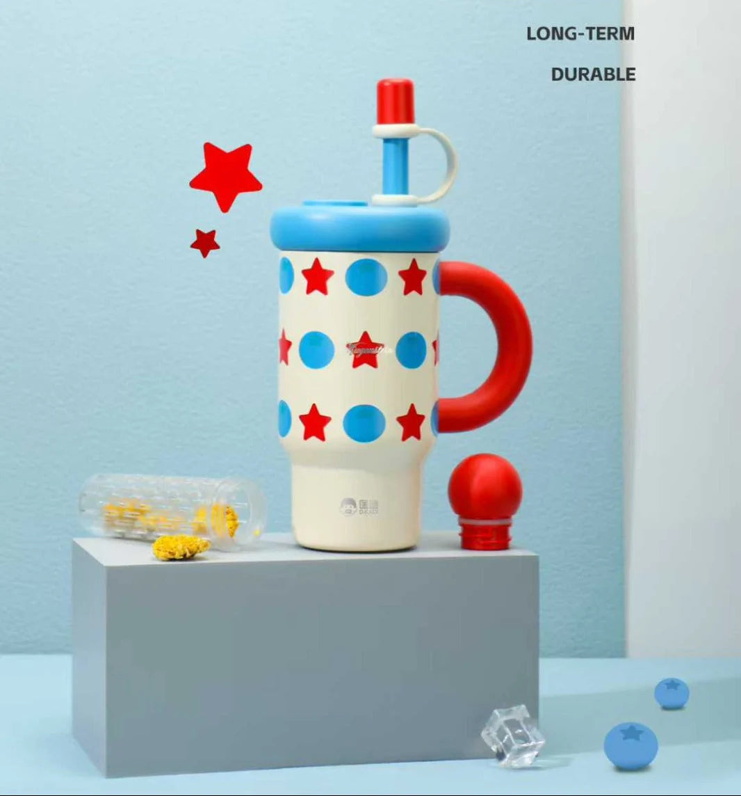 D.Kadi KD7122 Cup 720ML, SS316L Steel - Blue