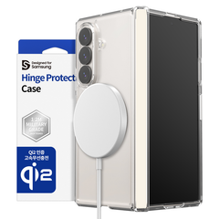 Araree Duple 360 Magsafe Cover For Z Fold 8 Ultra-Clear Cream