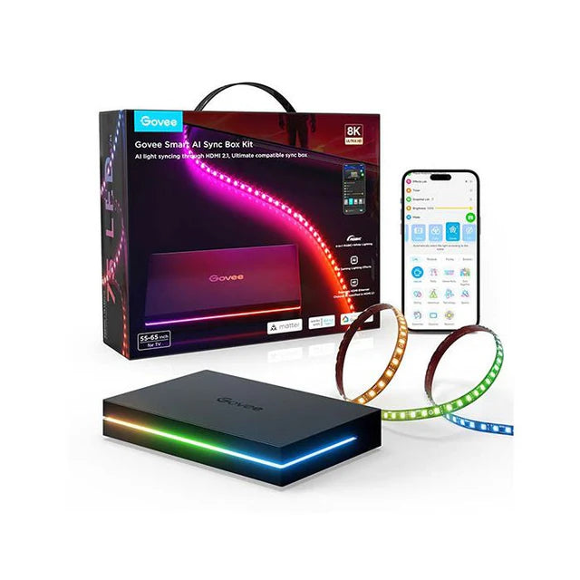 Govee AI Sync Box Kit for 55-65 inch TV's - H8604B12