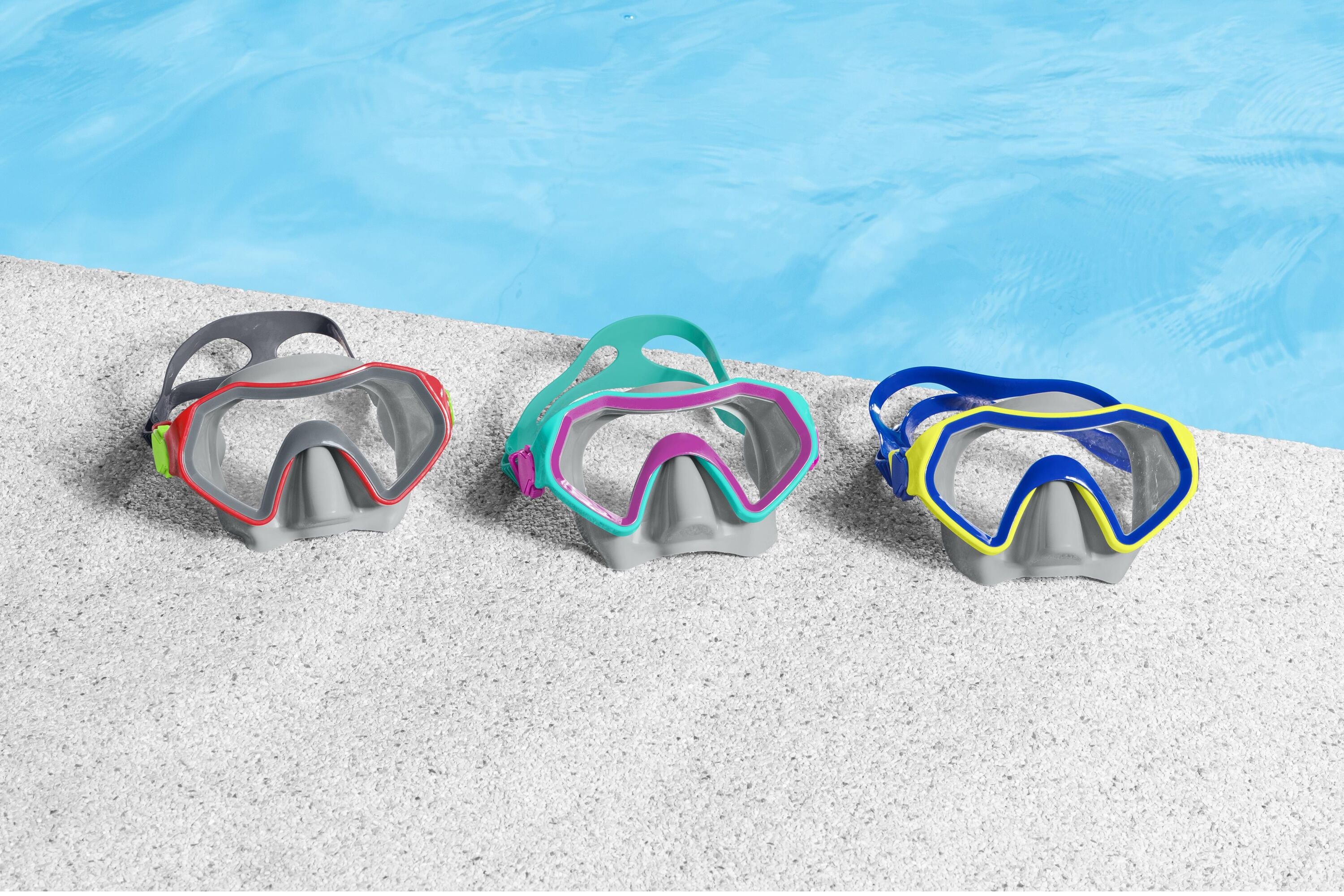 Bestway Crusader Mask (one Mask, 3 assorted colors) Age 7+