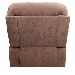 Black Bull Premium Sofa Swivel Rocker Recliner Size (H:110 W: 86 cm) – Fabric Brown