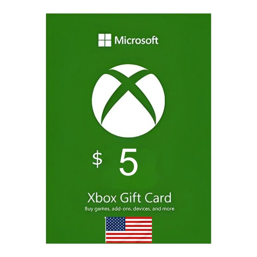 XBOX E-Cards XBOX Card 5$