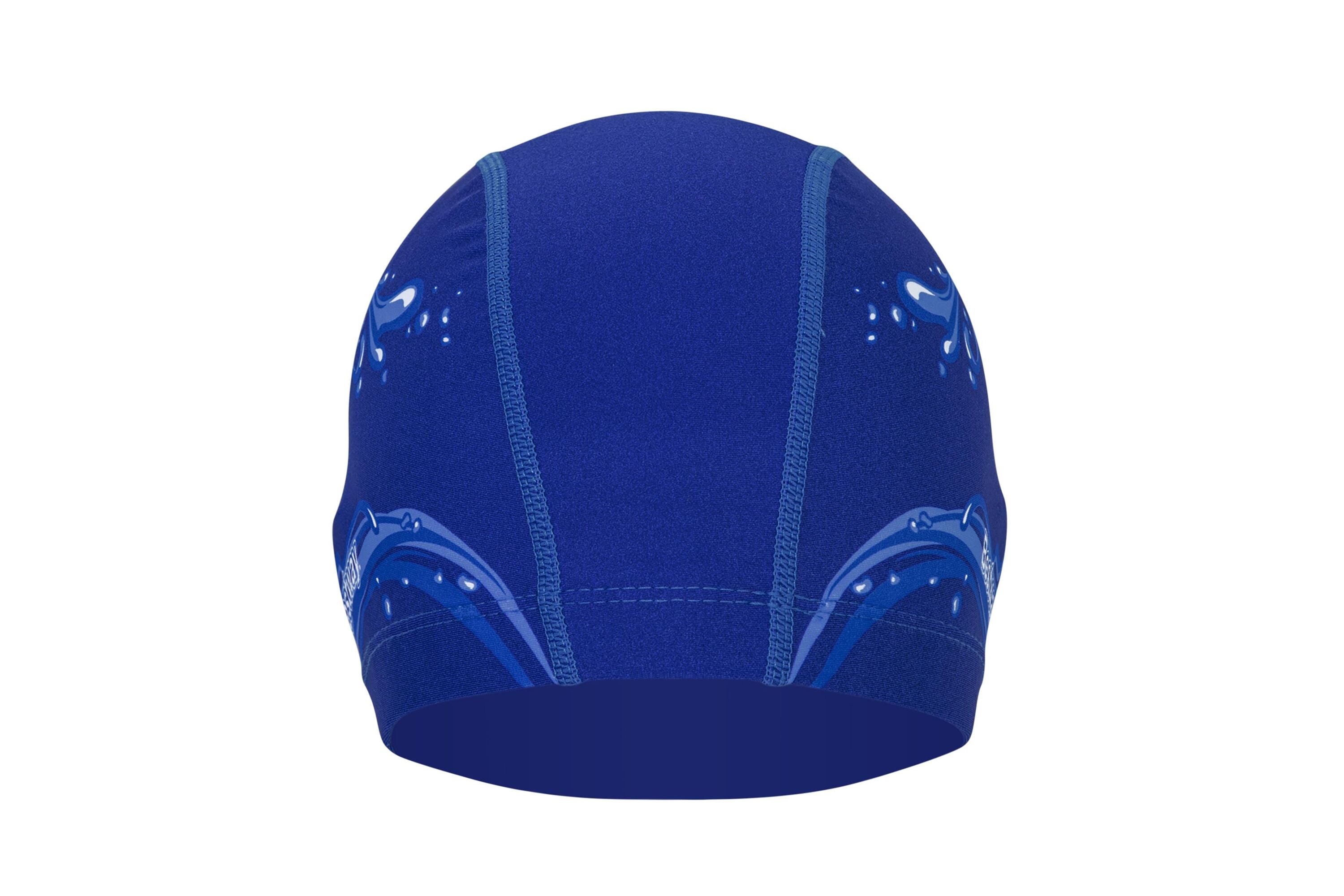 Bestway Sleek'N Stretch Premium Fabric Swim Cap (One swim cap, one assorted colors) Age 14+