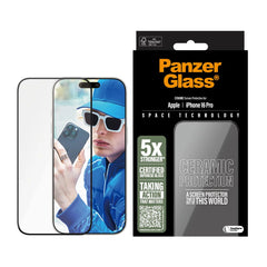 PanzerGlass® Screen Protector Clear  iPhone 16 Pro | Ultra-Wide Fit
