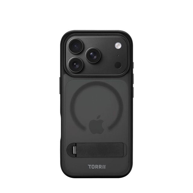 Torrii TORERO (Stand Case+MagSafe Compatible) Cover For iPhone 18 Pro (6.3”) - Black-4895264801182