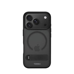 Torrii TORERO (Stand Case+MagSafe Compatible) Cover For iPhone 18 Pro (6.3”) - Black-4895264801182