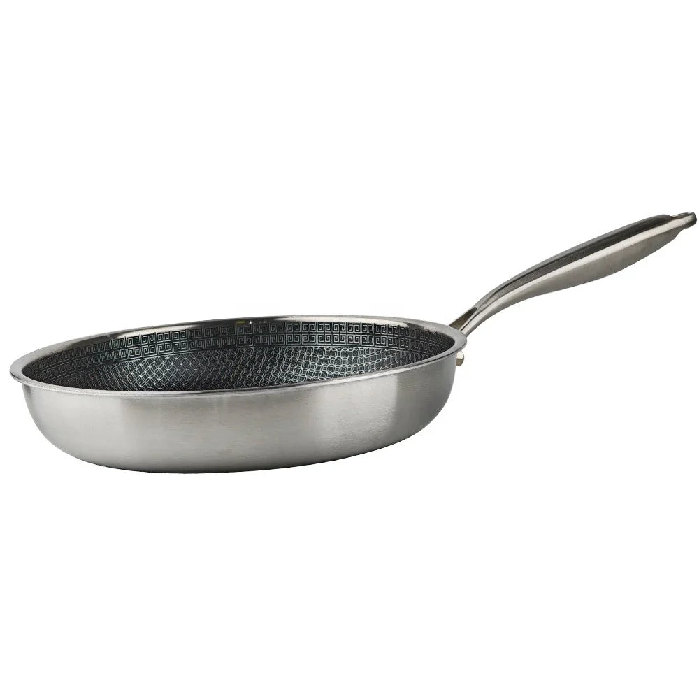 OSFE Fry Pan 3 Layers Stainless Steel - 30 cm