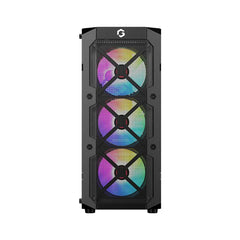 GAMEON TridentIII Gaming Case 4 fixed color fans（ cant change color）+ 750W PSU（pre-install）