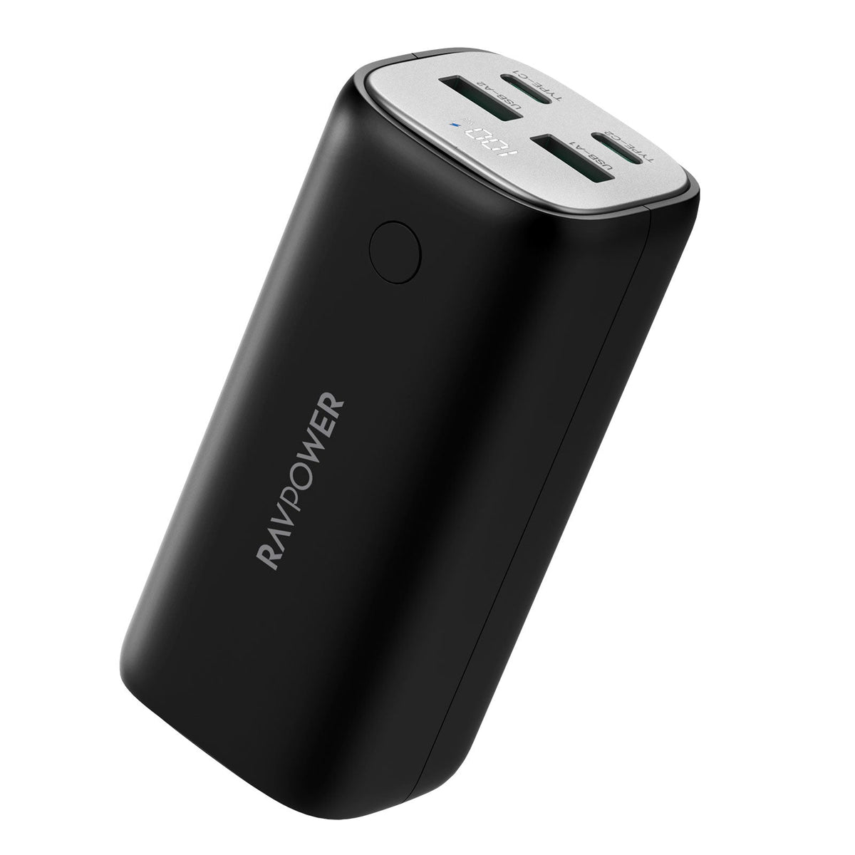 RP-PB208Pro 20000mAh GaN PD70W 4-Port Portable Charger  Offline Black