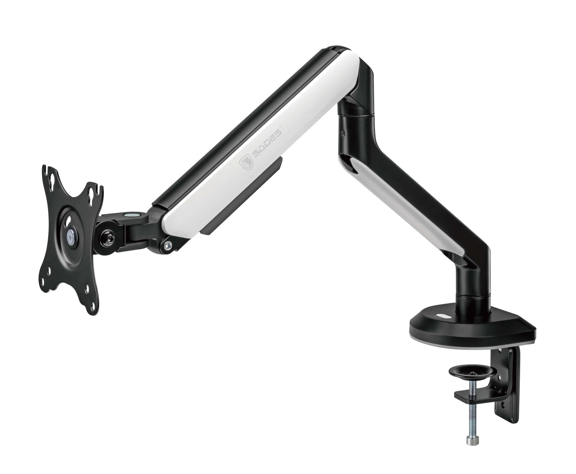 Sades Apep SA-MA02 Single Monitor Mount Arm (Max size 32"/9KG Per ARM) - White