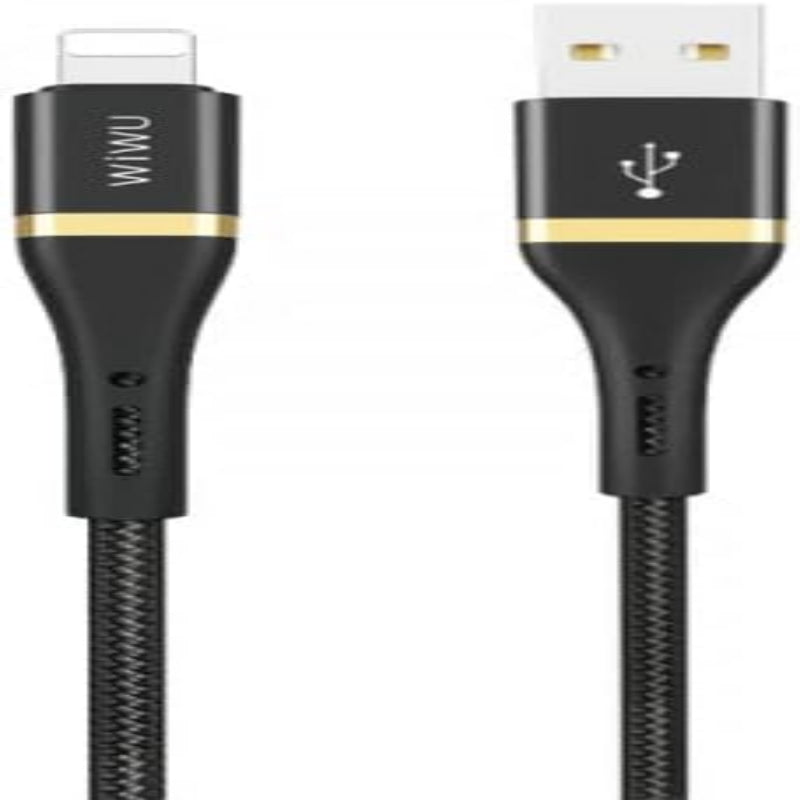 كابل بيانات WIWU Wi-C009 AL بطول 2 متر، أسود اللون