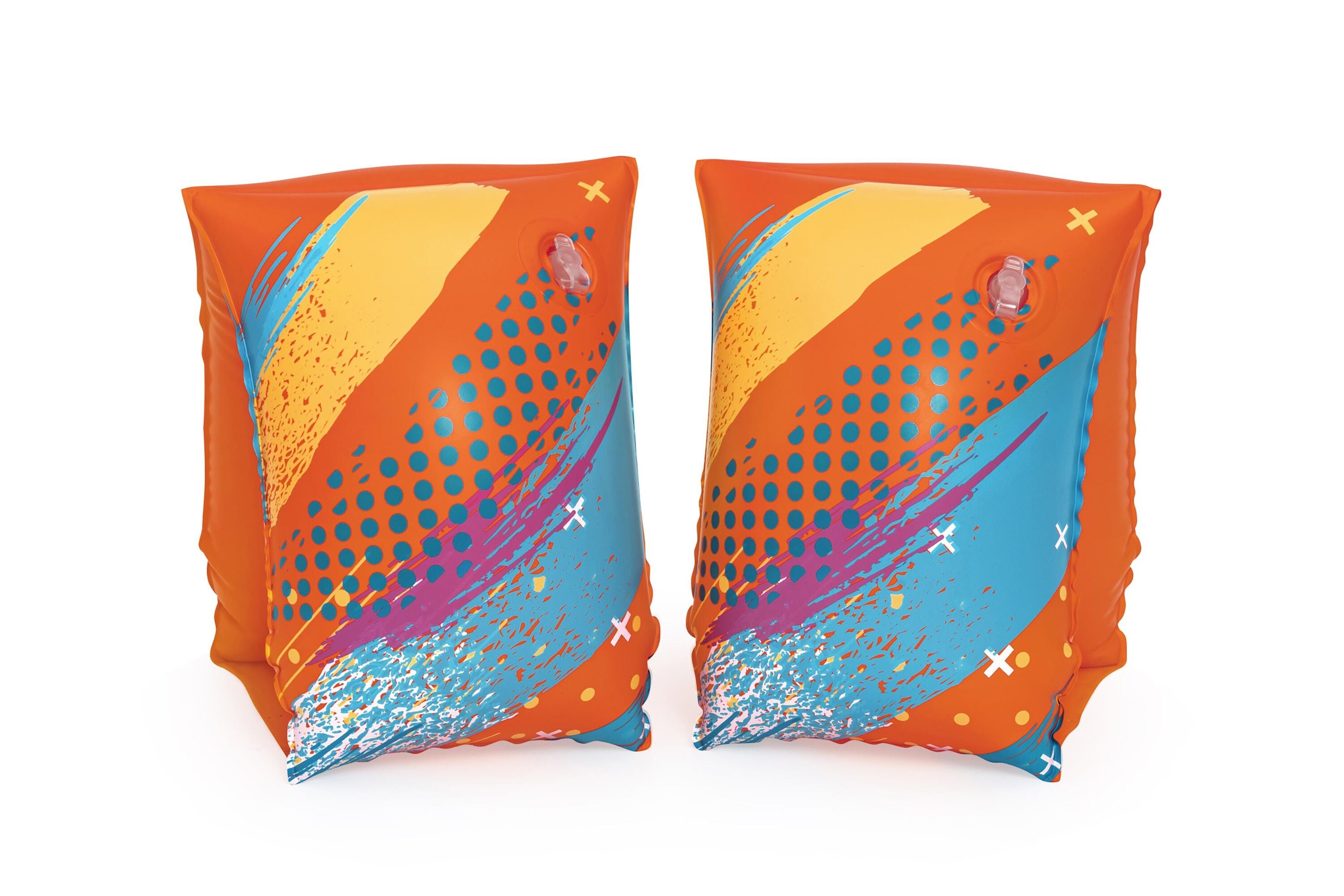 Bestway 25CM X 15CM Colorify Toughlite Armbands S/M (1 pair of armbands.) Age 3-6