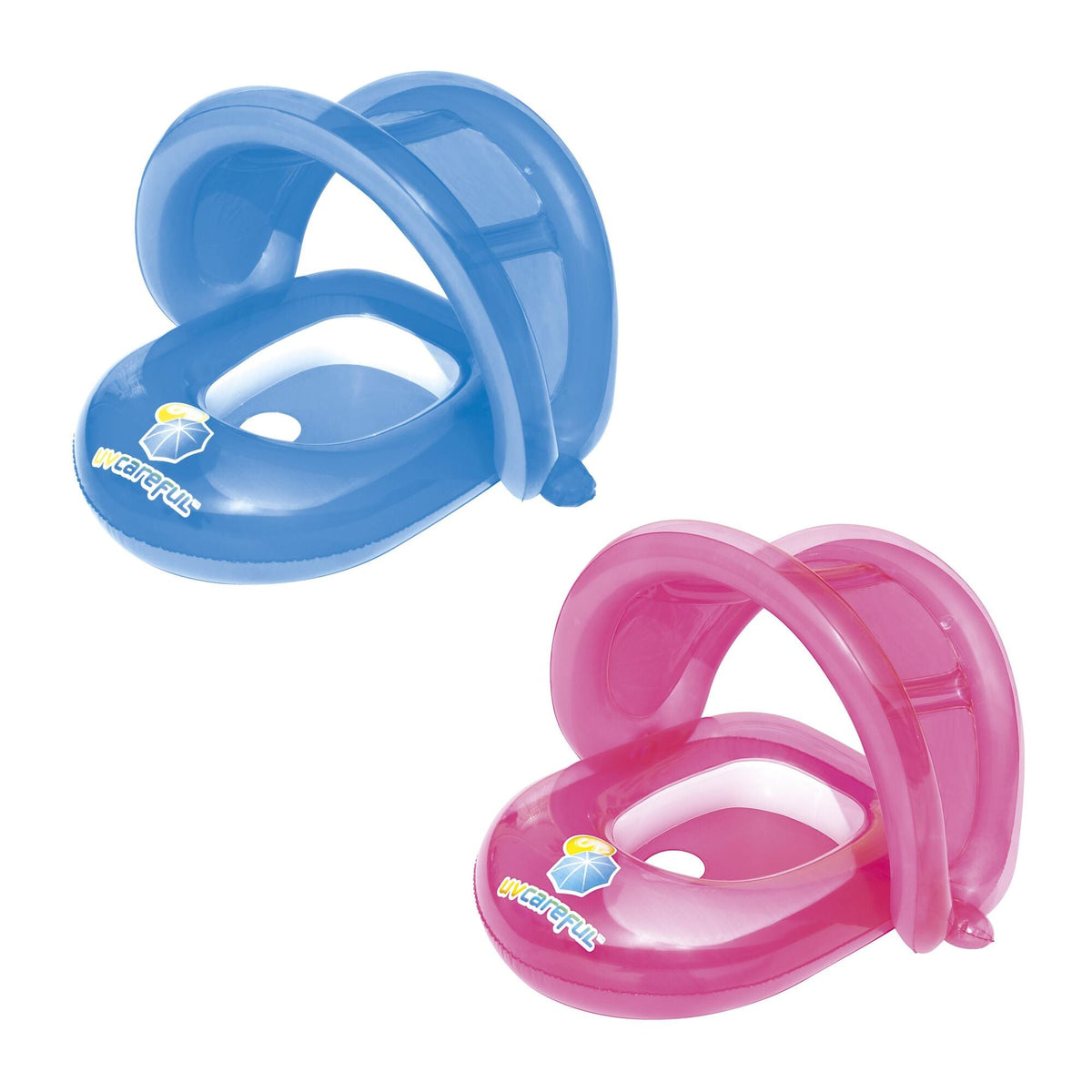 Bestway 80cm x 85cm Splash Star Shaded Baby Boat (1 baby boat) Age 1-2