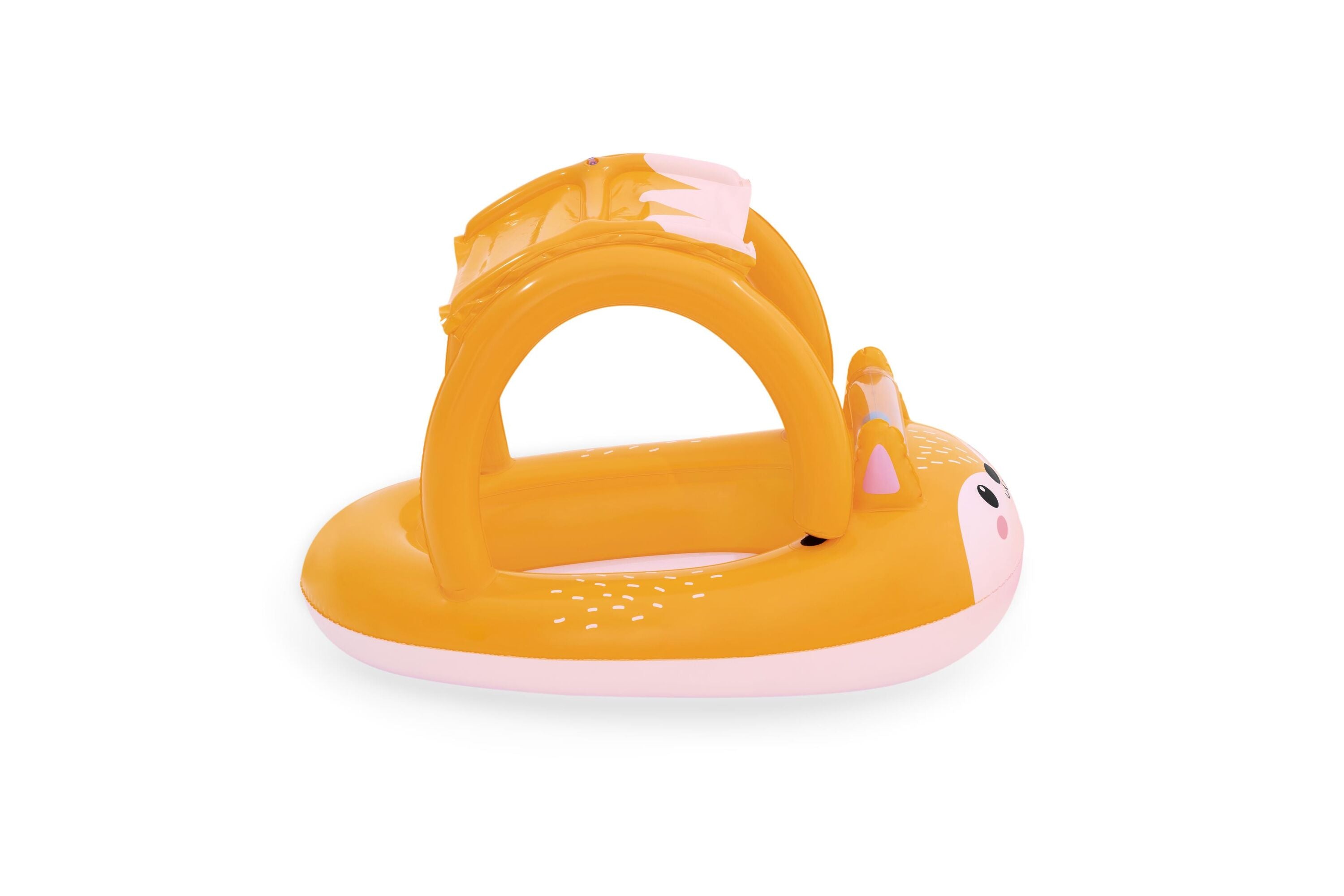 Bestway 94CM X 66CM Friendly Fox Shaded Baby Boat (Contents:1 boat) Age 3+