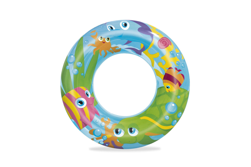 Bestway Φ56CM Designer Swim Ring (Contents: One swim ring.) Age 3-6