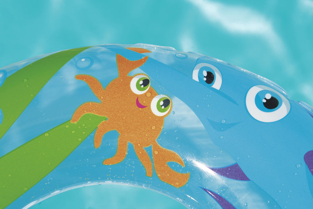 Bestway Φ56CM Designer Swim Ring (Contents: One swim ring.) Age 3-6