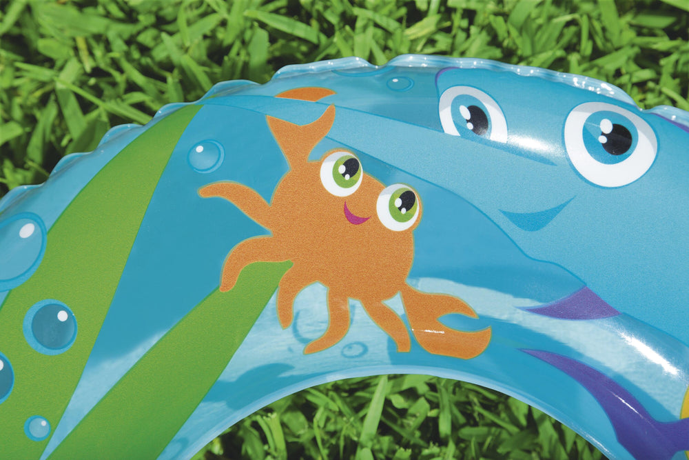 Bestway Φ56CM Designer Swim Ring (Contents: One swim ring.) Age 3-6