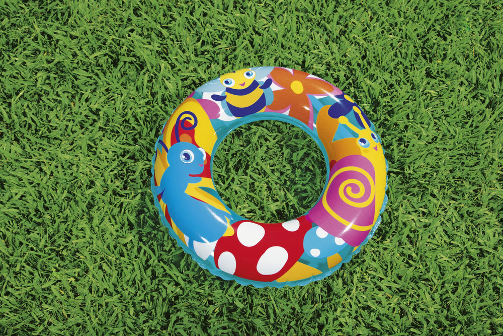 Bestway Φ56CM Designer Swim Ring (Contents: One swim ring.) Age 3-6