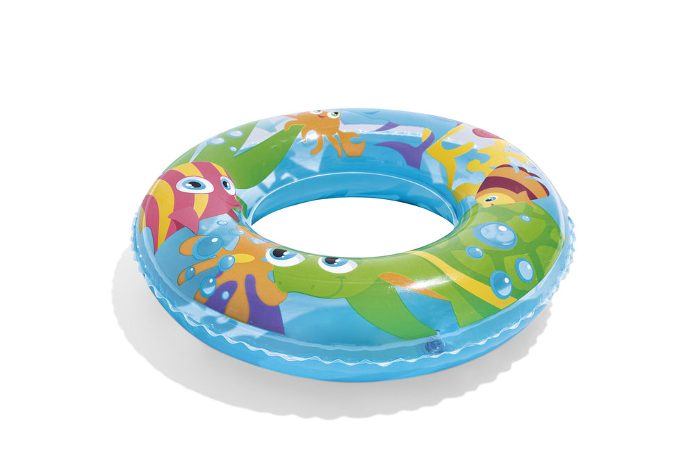 Bestway Φ56CM Designer Swim Ring (Contents: One swim ring.) Age 3-6