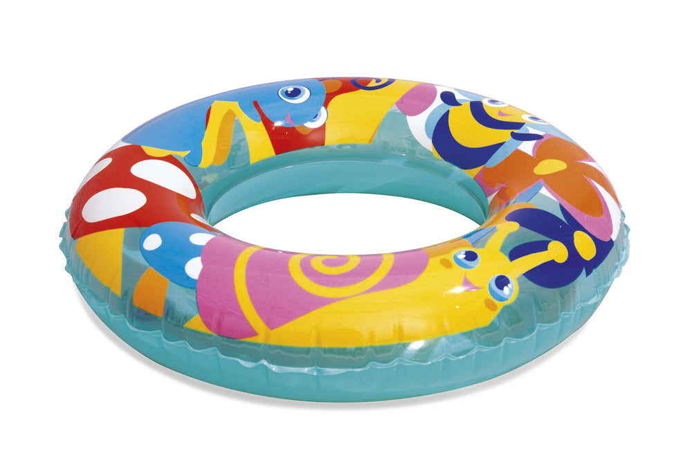 Bestway Φ56CM Designer Swim Ring (Contents: One swim ring.) Age 3-6