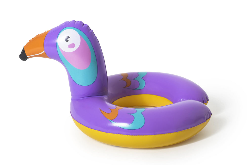 Bestway Safari Animal Swim Ring (Contents:One swim ring.) Age 3-6