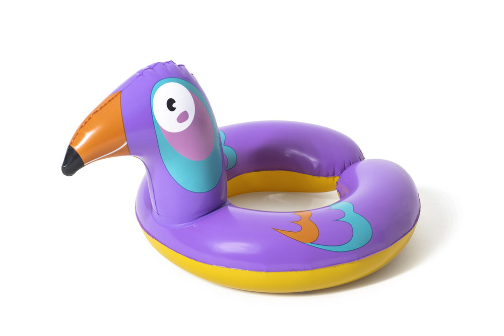 Bestway Safari Animal Swim Ring (Contents:One swim ring.) Age 3-6