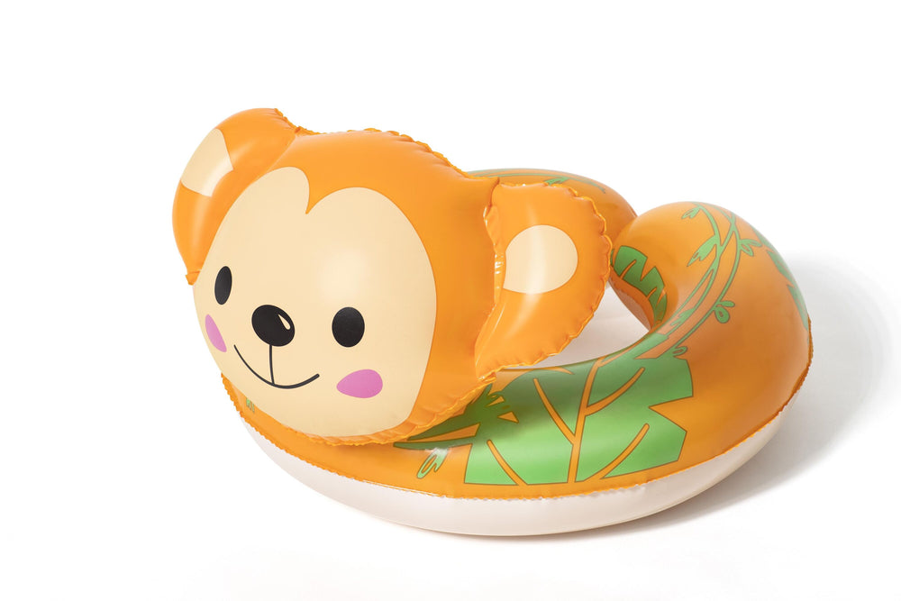 Bestway Safari Animal Swim Ring (Contents:One swim ring.) Age 3-6