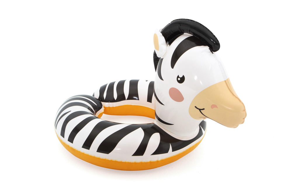 Bestway Safari Animal Swim Ring (Contents:One swim ring.) Age 3-6