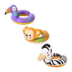 Bestway Safari Animal Swim Ring (Contents:One swim ring.) Age 3-6